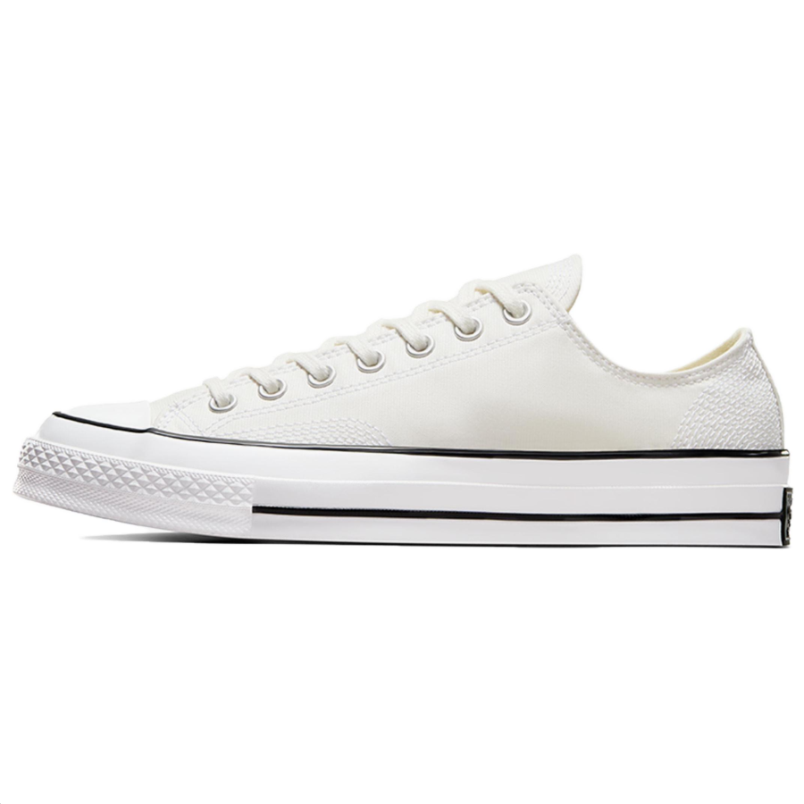 Converse Chuck 70 Abrasion Resistant Low top Skateboard Shoes Unisex Ecru