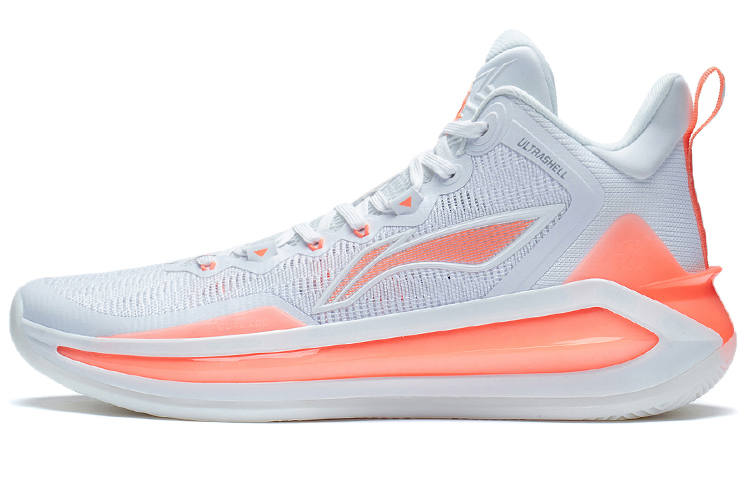 Li-Ning Li Ning Liren 3 Blade OG Cushioning Slip Resistant Abrasion Resistant Mid top Basketball Shoes Men's White