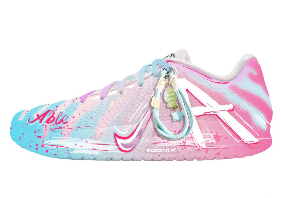 Nike Nike Ja Morant 3 Colorful Ink Flow Cushioning Abrasion Resistant Cushioning, Wear Resistant Low top Basketball Shoes