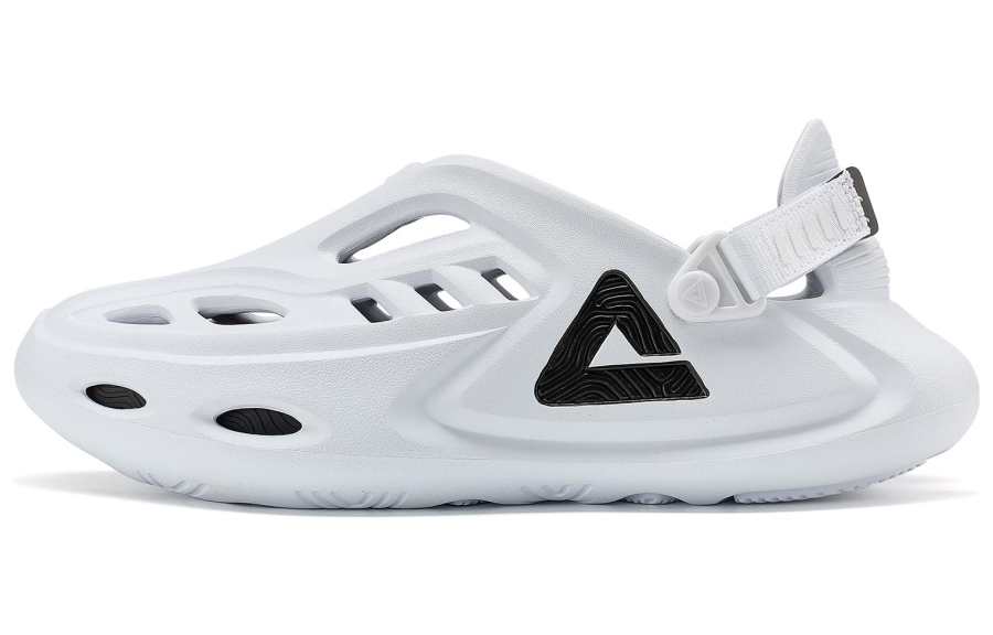 PEAK Taichi Clogs Cruise Sports Sandals Men's White Black