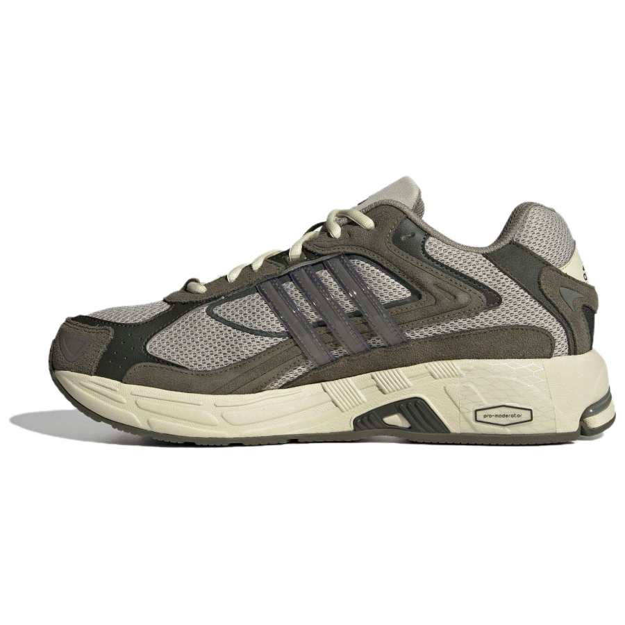 Adidas Adidas RESPONSE CL Slip Resistant Abrasion Resistant Low top Chunky Sneakers Unisex Gray Green