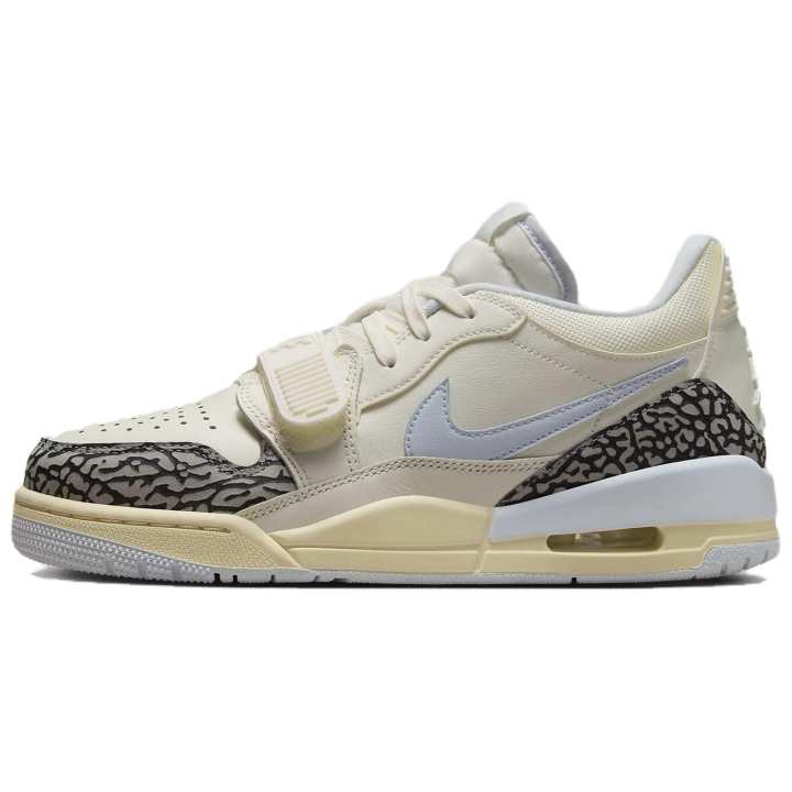 Jordan Jordan Legacy 312 Low Sail Cement Grey Black Football Grey Women's