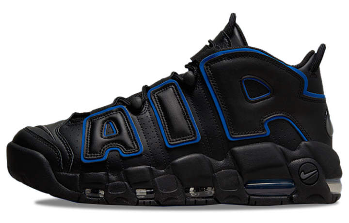 Nike Nike Air More Uptempo 96 Black Game Royal Iron Grey