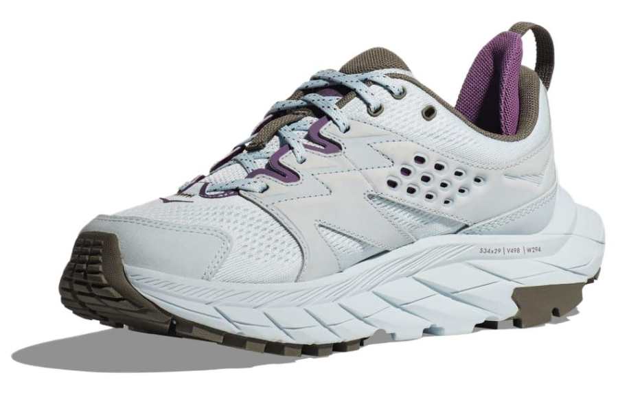 HOKA ONE ONE Anacapa Breeze Low Cushioning Abrasion Resistant Low top Hiking Shoes Women's Gray