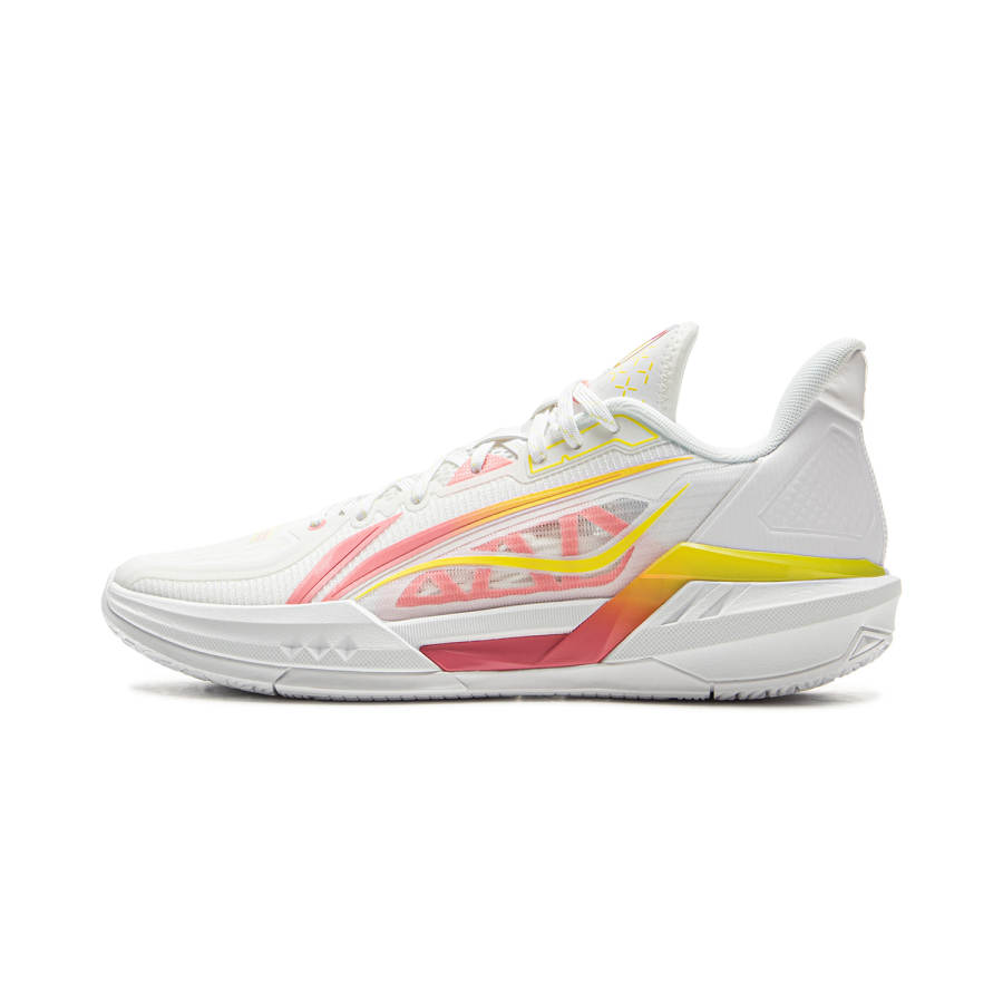 Li-Ning Li Ning Light Speed 3 Low top Basketball Shoes Men's White Pink
