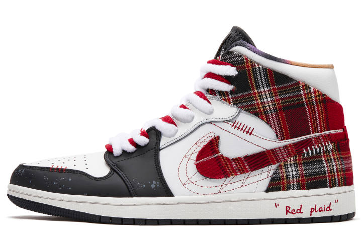 Jordan Jordan Air Jordan 1 Da Vinci Custom, Wish Gift Cushioning Slip Resistant Cushioning Slip Resistant High top