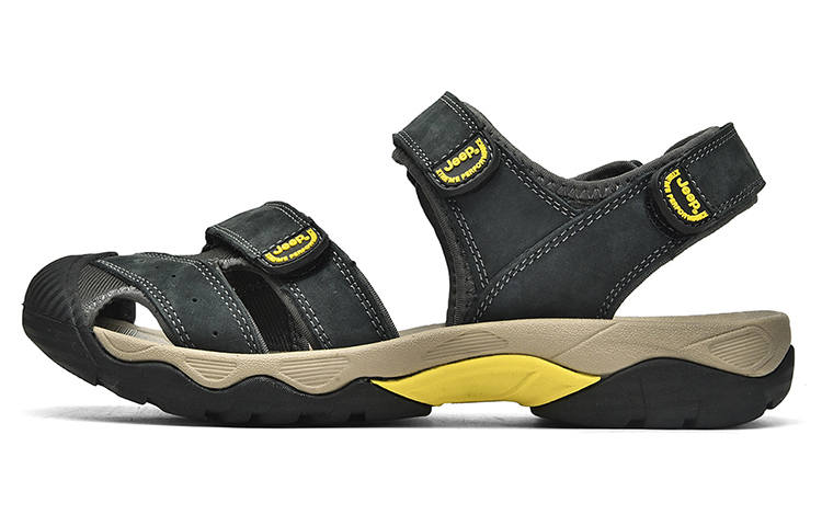 Jeep River Trekking Shoes Men's Gray/Camel