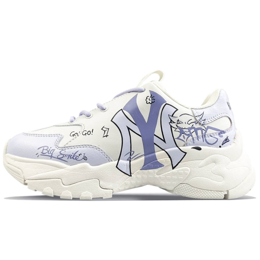 MLB MLB Big Ball Chunky Slip Resistant Abrasion Resistant Slip Resistant Abrasion Resistant Low top Chunky Sneakers Unisex