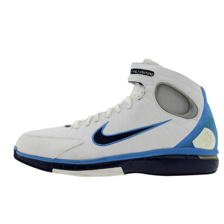 Nike Nike Air Huarache Abrasion Resistant Basketball Shoes Men's White Blue