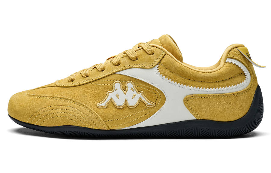 Kappa Wing Back to Back Abrasion Resistant Lightweight Low top Racing Shoes Unisex Ceylon Yellow White