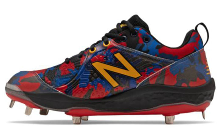 New Balance New Balance Fresh Foam 3000 V5 Training Shoes Men's Low Top Black/Red/Blue