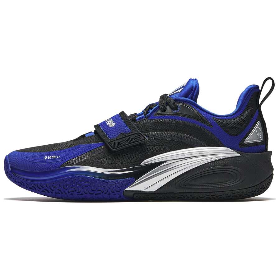 Anta KAI 1 Low top Basketball Shoes Men's Black Blue