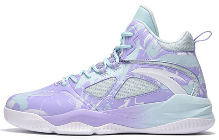 ANTA Anta Link Cloud Textile, Synthetic Leather Cushioning Slip Resistant Abrasion Resistant Breathable Coverage High top