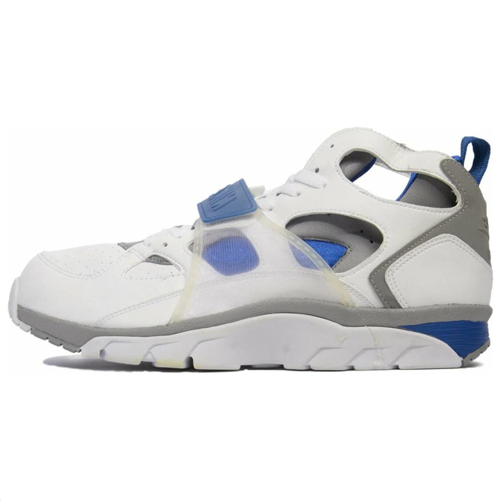 Nike Nike Air Trainer Huarache Abrasion Resistant High top Basketball Shoes Men's White
