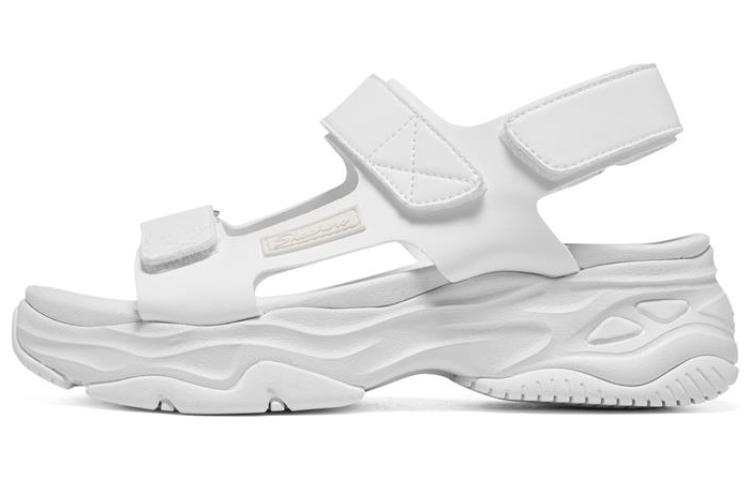 Skechers D'LITES 4.0 Pudding Sandals Pu Sports Sandals Women's White