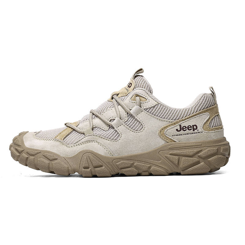 Jeep Fabric Breathable, Slip Resistant, Abrasion Resistant Low top Hiking Shoes Men's