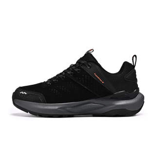 TUTU Cushioning Rebound Abrasion Resistant Lightweight Slip Resistant Low top Hiking Shoes Unisex Black