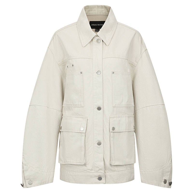 URBAN REVIVO Denim Jacket Women's