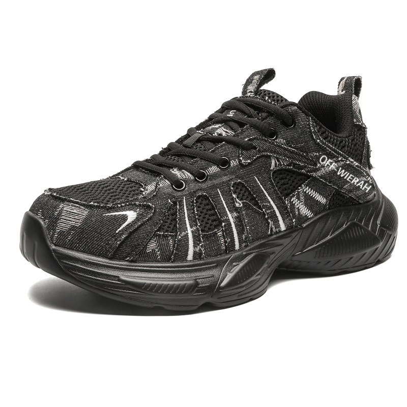 OFF-WIERAH OFF WIERAH Slip Resistant, Abrasion Resistant, Breathable Low top Chunky Sneakers Men's