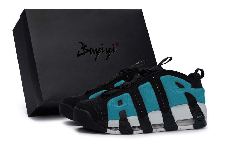 Nike Nike Air More Uptempo 811 Manufacturing, Exospatial Lake Blue Slip Resistant Abrasion Resistant