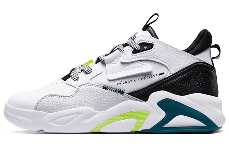 XTEP Slip Resistant Cushioning Abrasion Resistant Slip Resistant Cushioning Abrasion Resistant Mid top Chunky Sneakers