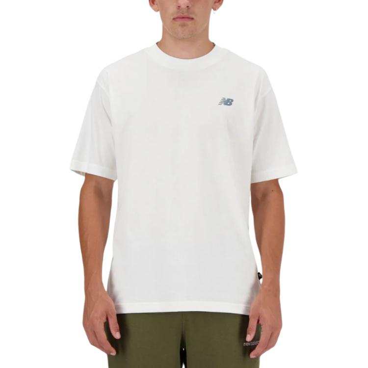 New Balance New Balance T Shirts Men's White Crew Neck