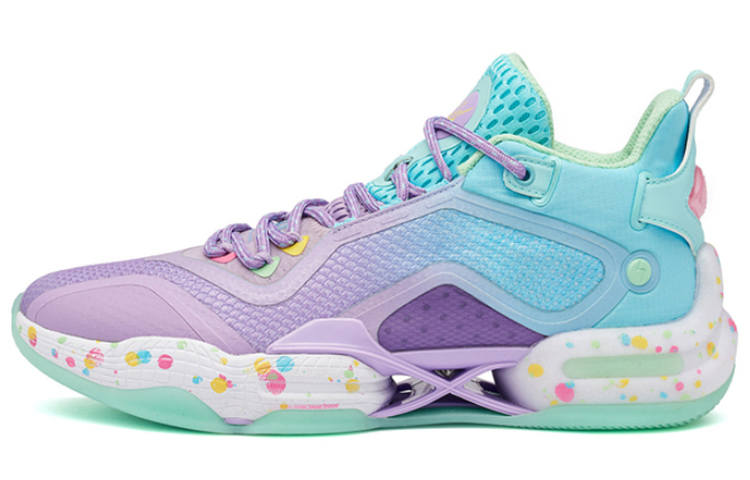 361° AG2 X Aaron Gordon AG2 Abrasion Resistant Slip Resistant Low top Performance Basketball Shoes Men's Blue Purple