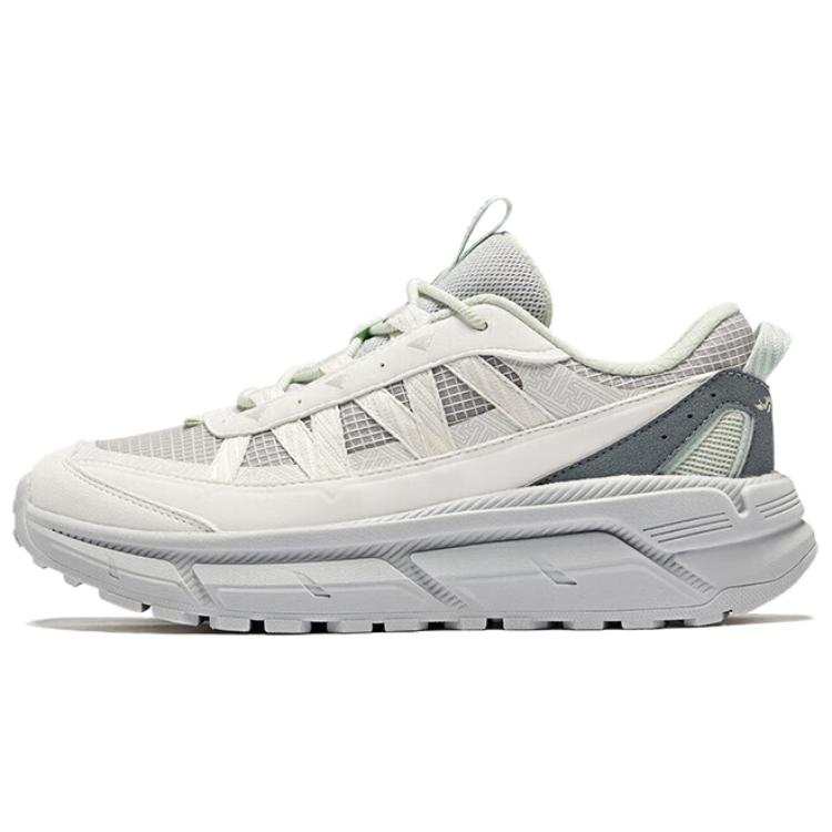 Erke Cushioning Slip Resistant Balance Low top Chunky Sneakers Women's White Gray