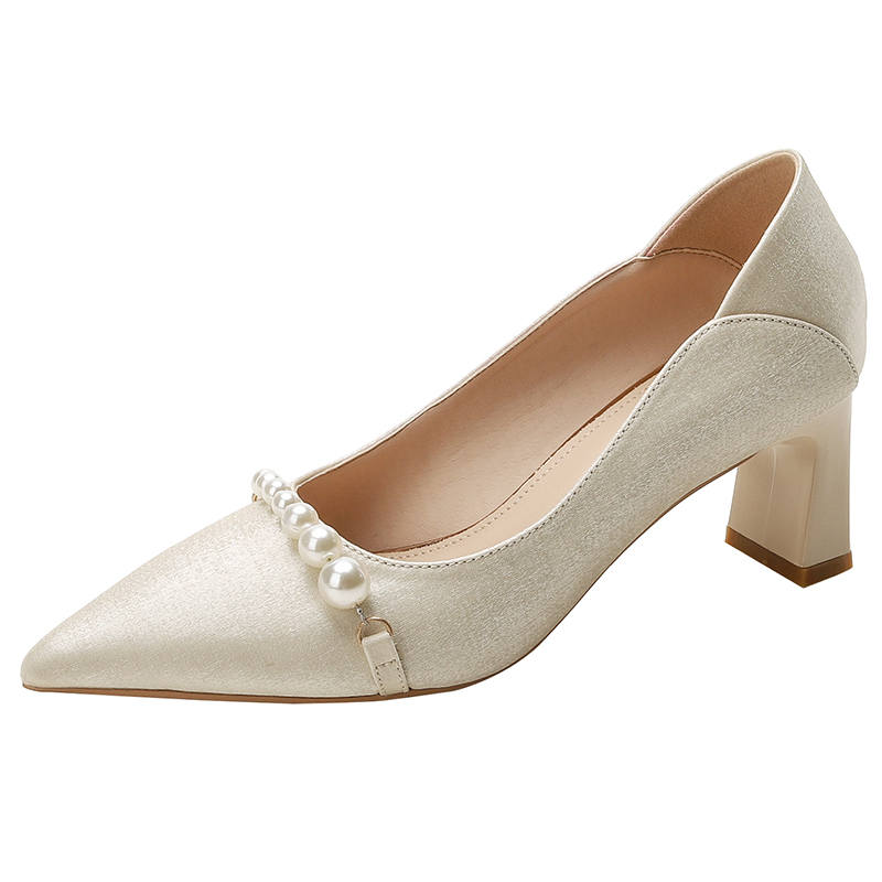 WALIBU Chunky Heel High Heels 6CM Women's