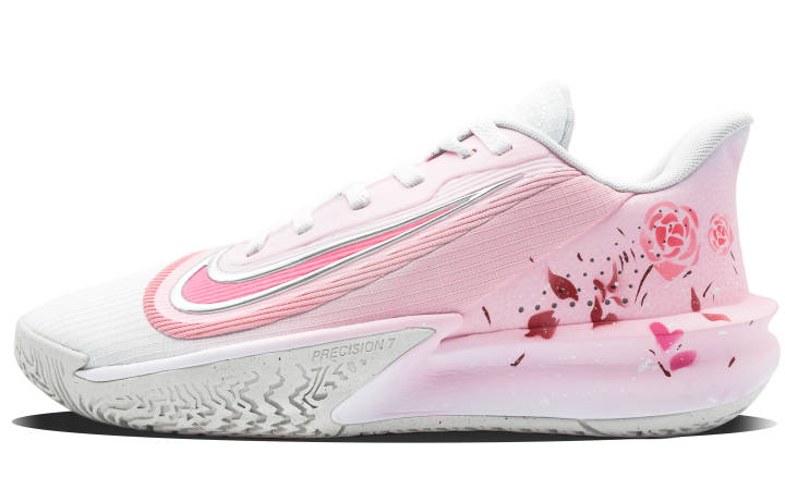 Nike Nike Precision 7 Rose Lover Cushioning Slip Resistant Abrasion Resistant Rebound