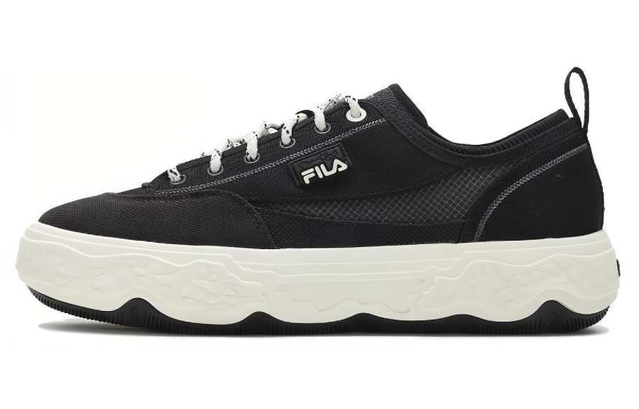 FILA ROCK Low top Canvas Shoes Men's Black