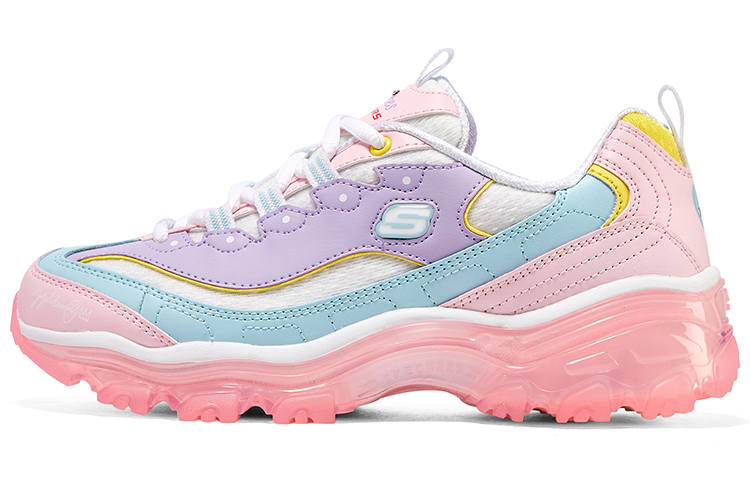 Skechers D'Lites 1.0 Low top Chunky Sneakers Women's Pink