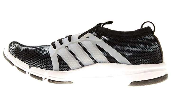 Adidas Adidas Core Grace Fabric Cushioning Slip Resistant Low top Training Shoes Women's Black White