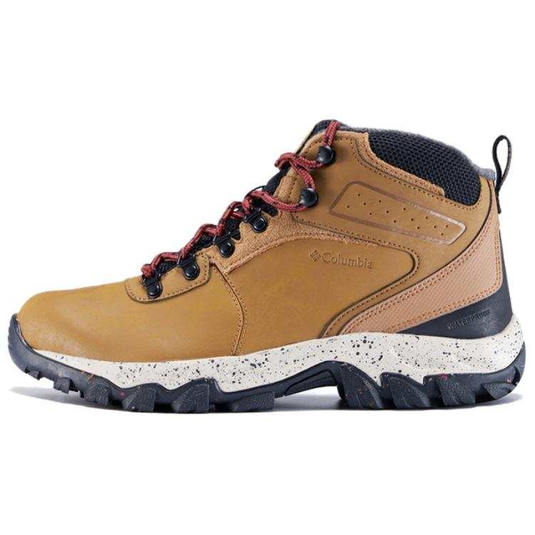 Columbia Newton Ridge Plus 2 Non Slip And Waterproof Mid top Mountaineering Shoes Men's Camel