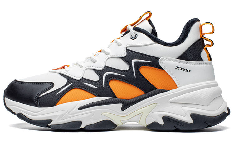 XTEP XTEP Slip Resistant Abrasion Resistant Coverage Slip Resistant And Abrasion Resistant Coverage Low top Chunky Sneakers