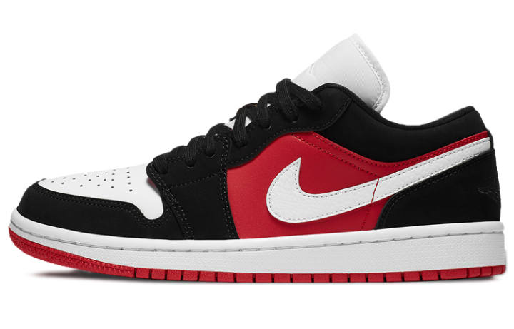 Jordan Air Jordan 1 Low 'Gym Red Black' Women's