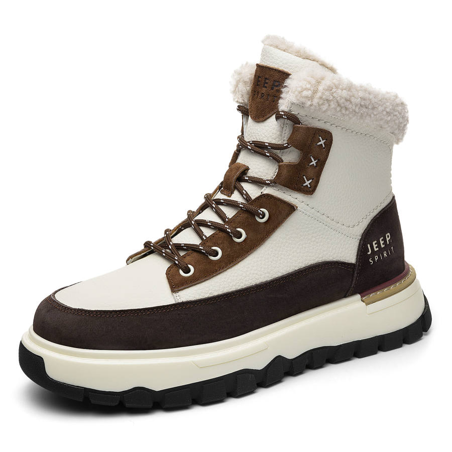 JEEP SPIRIT Outdoor Commute Thermal Waterproof Abrasion Resistant Height Increasing