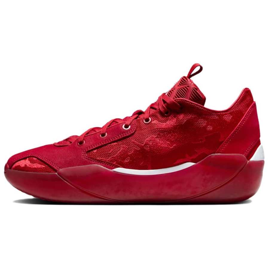 Jordan Jordan Air Jordan 39 Slip Resistant Abrasion Resistant Mid top Basketball Shoes Men's Red White