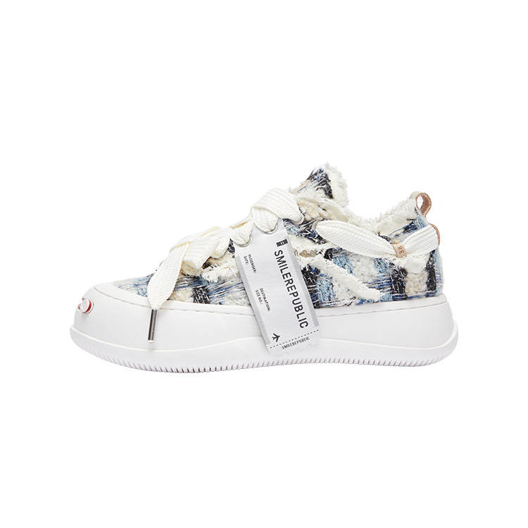 SMILEREPUBLIC Laugh Series ' Starry Sky ' Slip Resistant, Abrasion Resistant, Height Increasing Low top Canvas Shoes