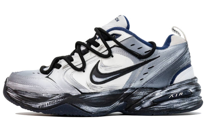 Nike Nike Air Monarch 4 Desert Ruins Abrasion Resistant Low top Chunky Sneakers Unisex Gray White