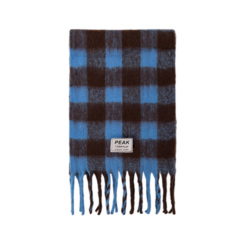 PEAK PEAK Faux Cashmere Knit Scarves Unisex