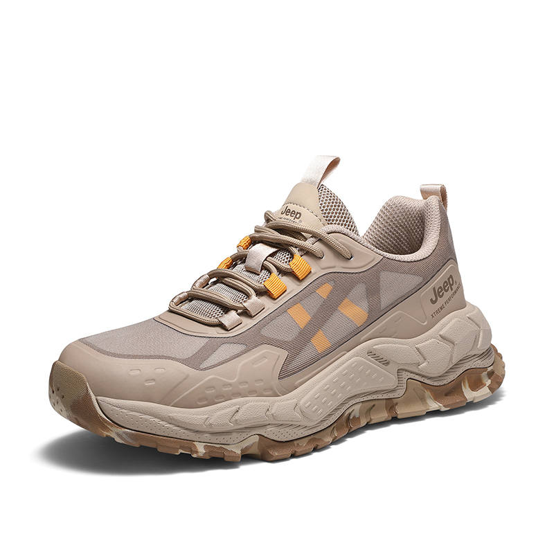 Jeep Abrasion Resistant Breathable Lightweight Height Increasing Low top Chunky Sneakers Men's