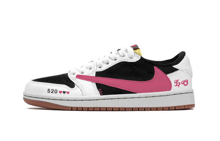 Jordan Travis Scott x Jordan Air Jordan 1 Travis Scott X AJ1 Low Powder Blue Abrasion Resistant Breathable