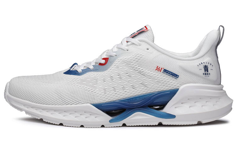 361° 361° Training Shoes Men's Low Top Feather White/Atlantic Blue