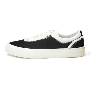 NICEID Fashion Trend Breathable And Lightweight Low top Canvas Shoes Unisex Black White