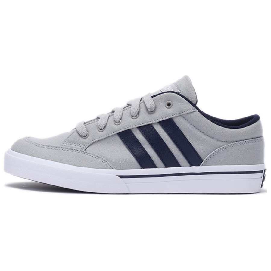 Adidas Adidas Gvp Slip Resistant Abrasion Resistant Low top Basketball Shoes Men's Gray Blue