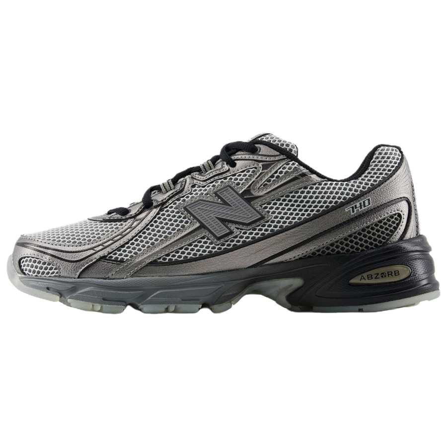 New Balance New Balance NB 740 Abrasion Resistant Low top Chunky Sneakers Unisex Silver Gray
