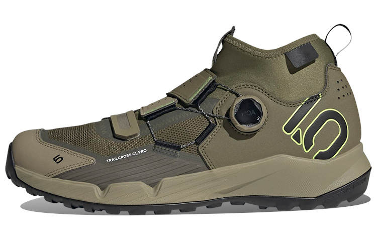 Adidas Adidas Five Ten Trailcross Slip Resistant, Abrasion Resistant, Lightweight Low top Cycling Shoes Men's Olive Green