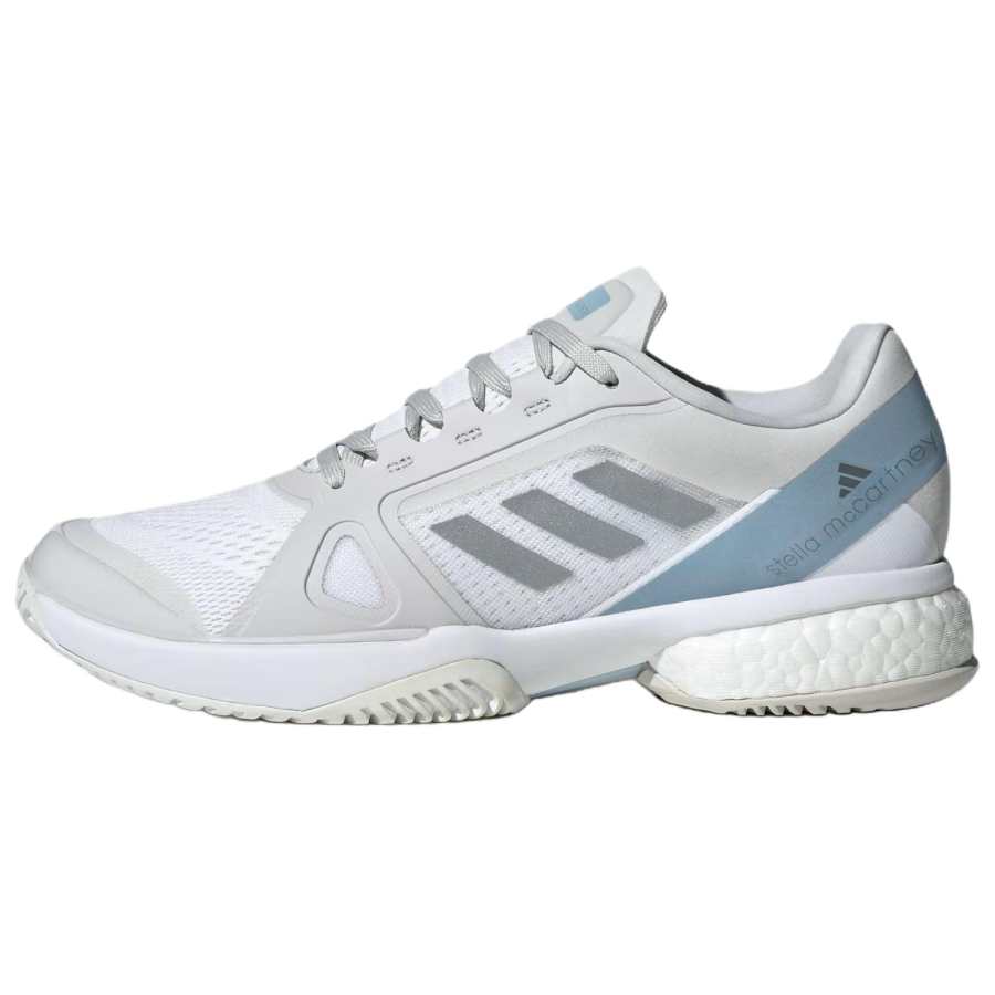 Adidas Adidas Stella McCartney x Adidas Wmns Court 'White Silver Metallic Wonder Blue' Women's