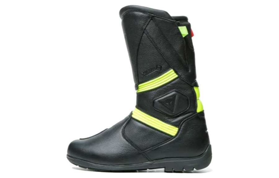DAINESE Fulcrum Gt Leather Slip Resistant Abrasion Resistant Cycling Boots Unisex Black